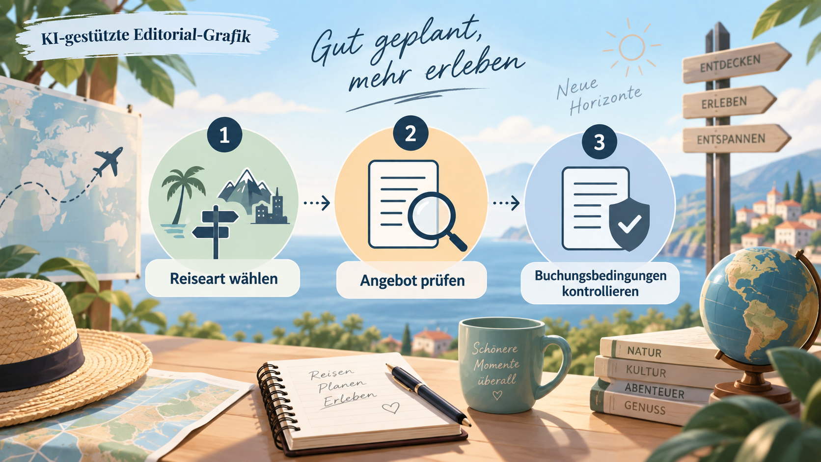 Entscheidungshilfe für DERTOUR-Buchungen
